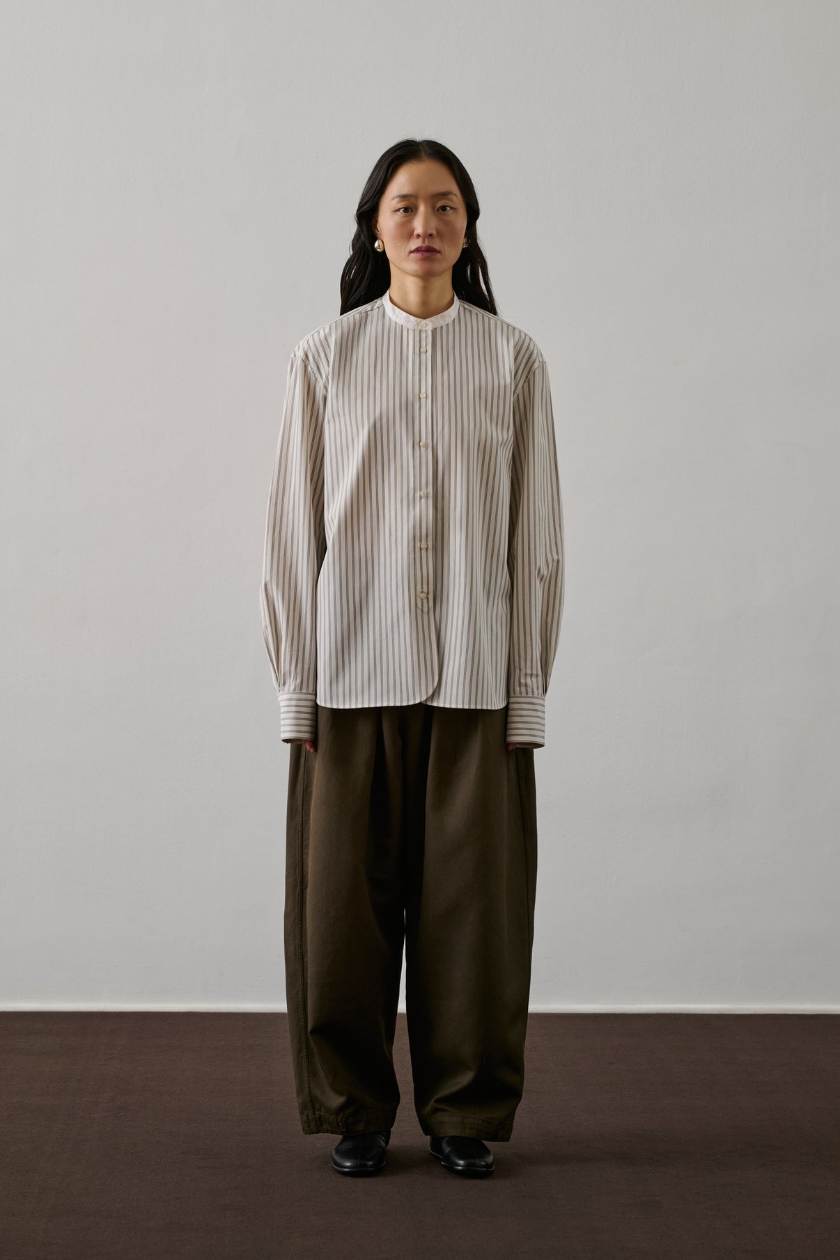 Pantalon Vernon - Kaki - Lin - Femme vue 1